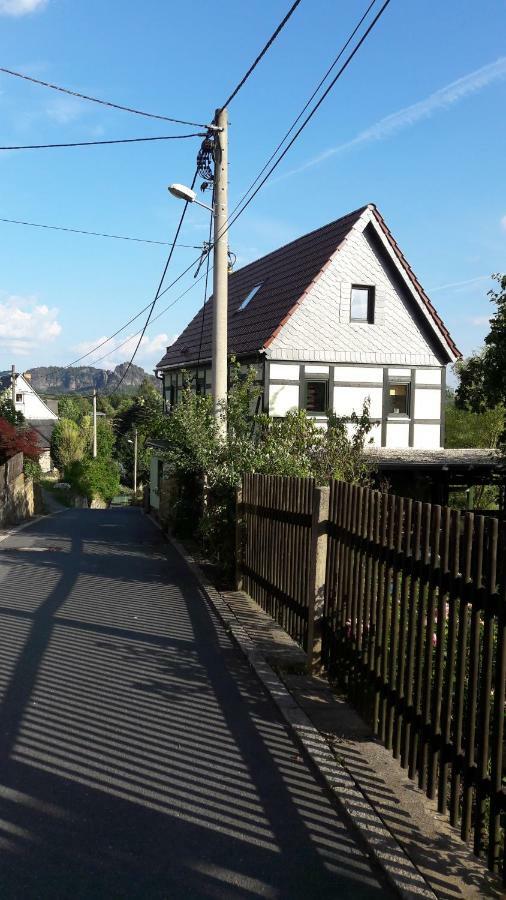 Ferienhaus Schrammsteinblick Altendorf  Dış mekan fotoğraf